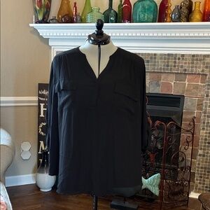 Elegant Black Women's Top